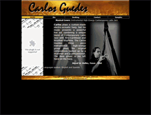 Tablet Screenshot of carlosguedes.com